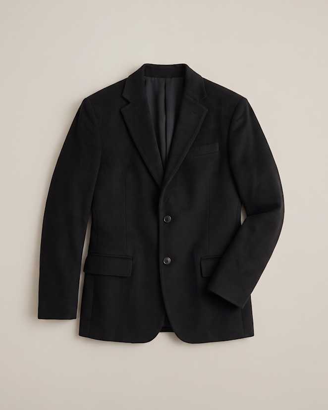 Black 100% Mongolian Cashmere Blazer