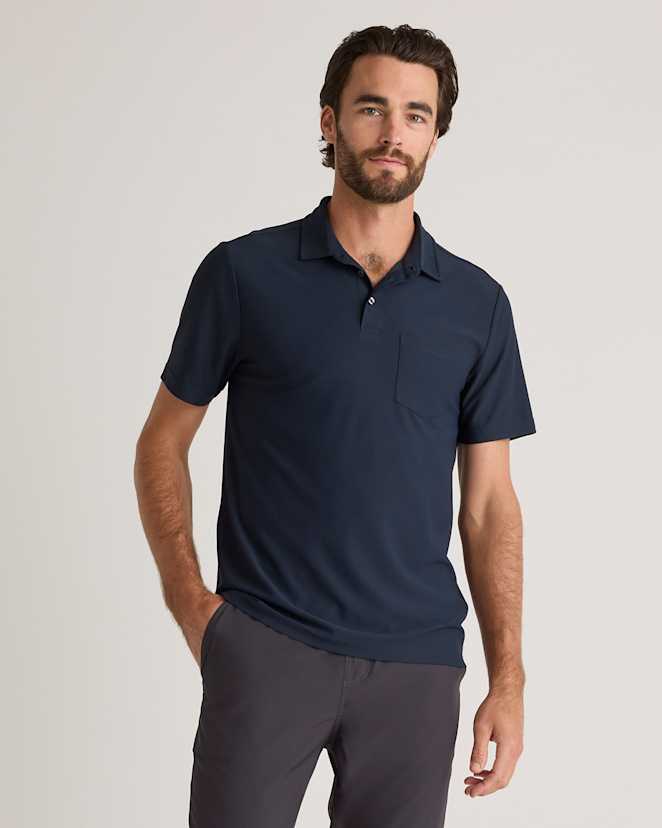 Navy ProPique Performance Polo