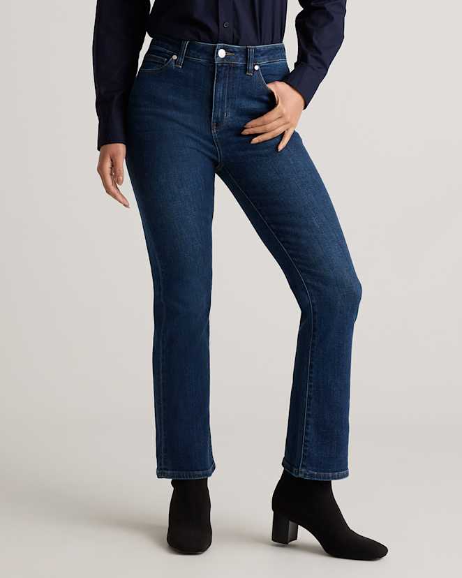 Midnight Blue Bella Stretch Kick Flare Jeans