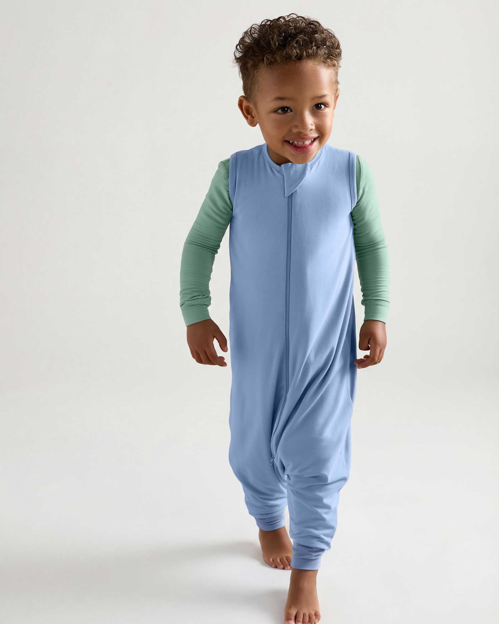 colony-blue Bamboo Sleep Bag Walker 1.0 TOG