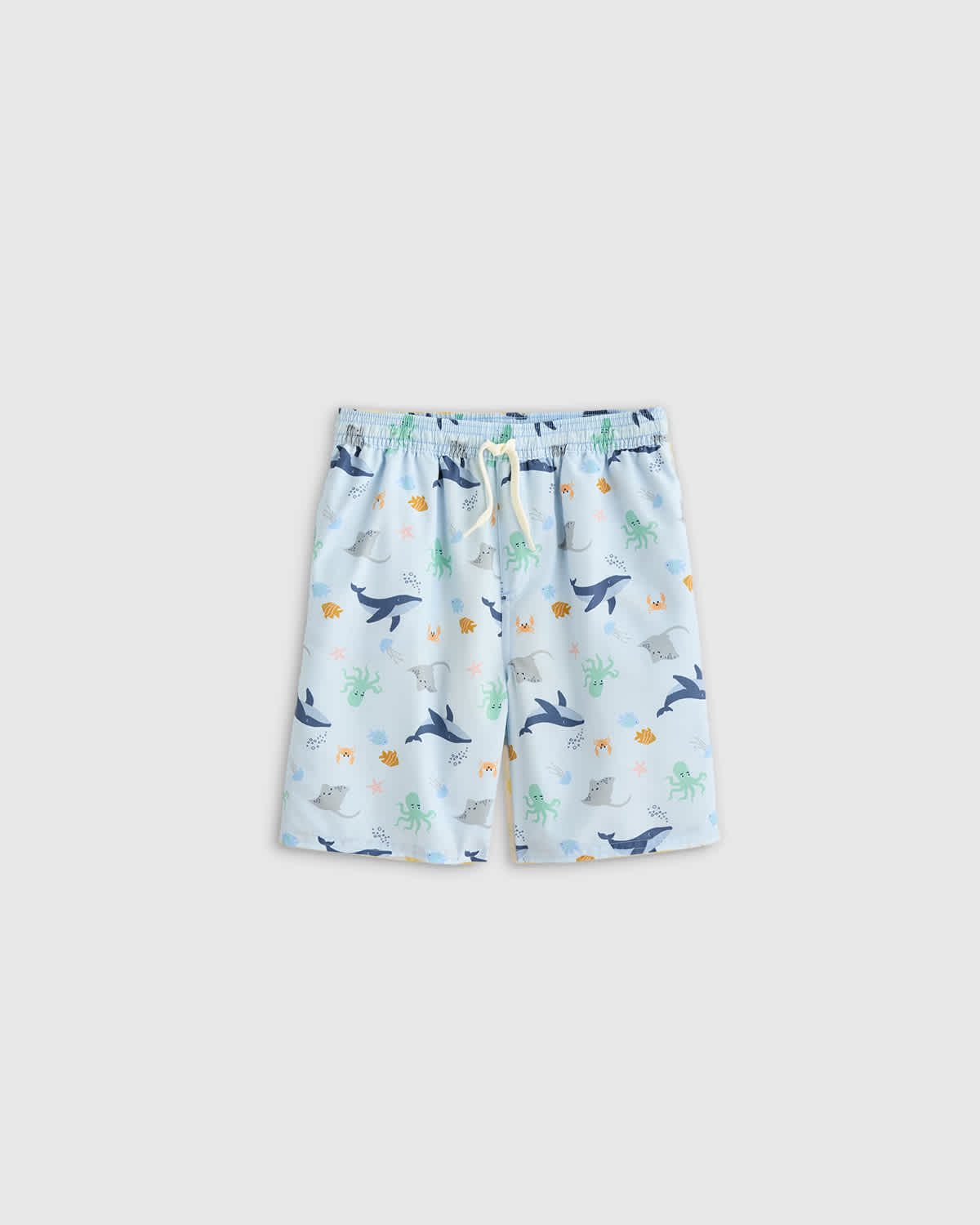 U--881-UNDRSEA-056 EDITED under-the-sea Swim Trunk