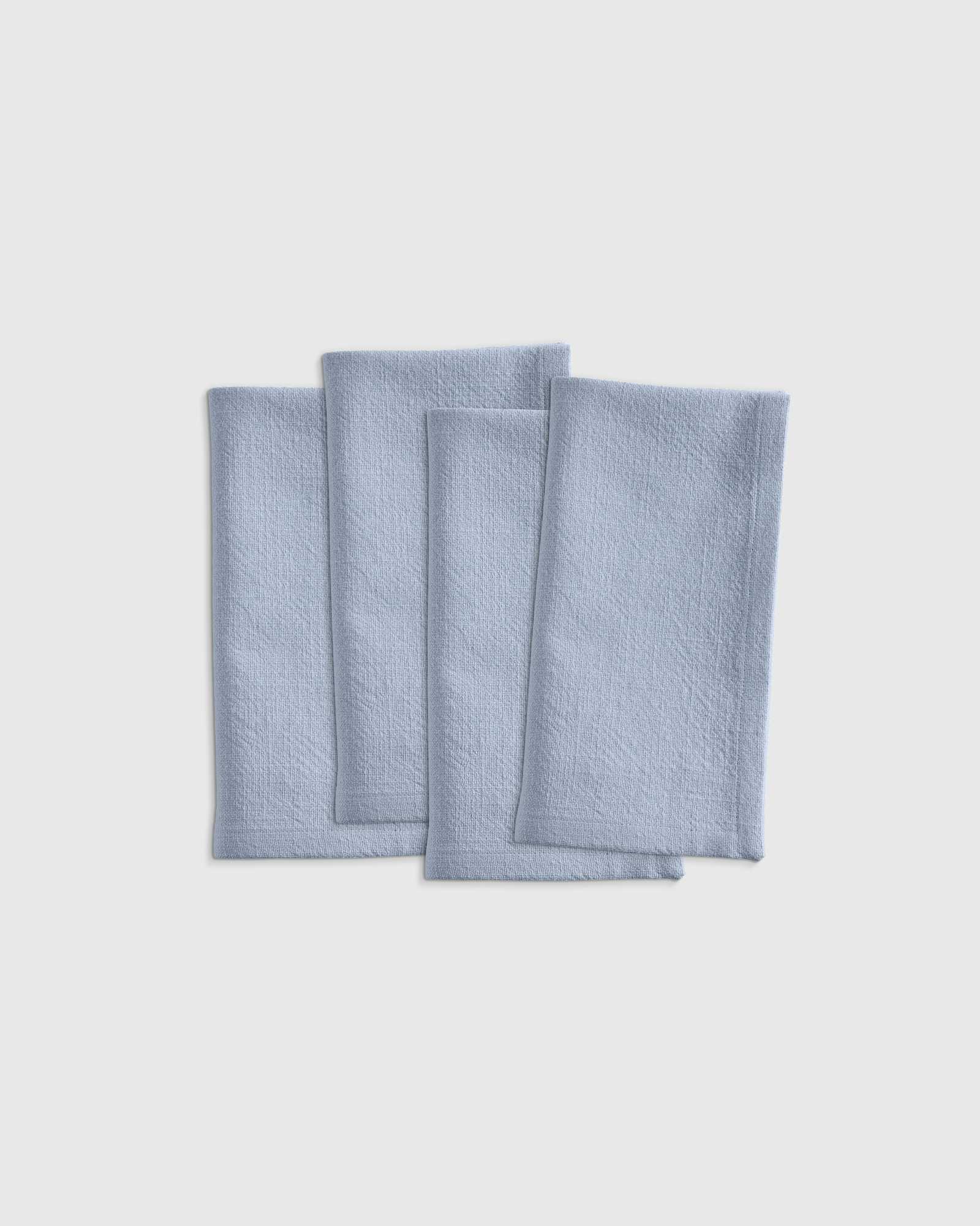 Light Blue Organic Cotton Napkins