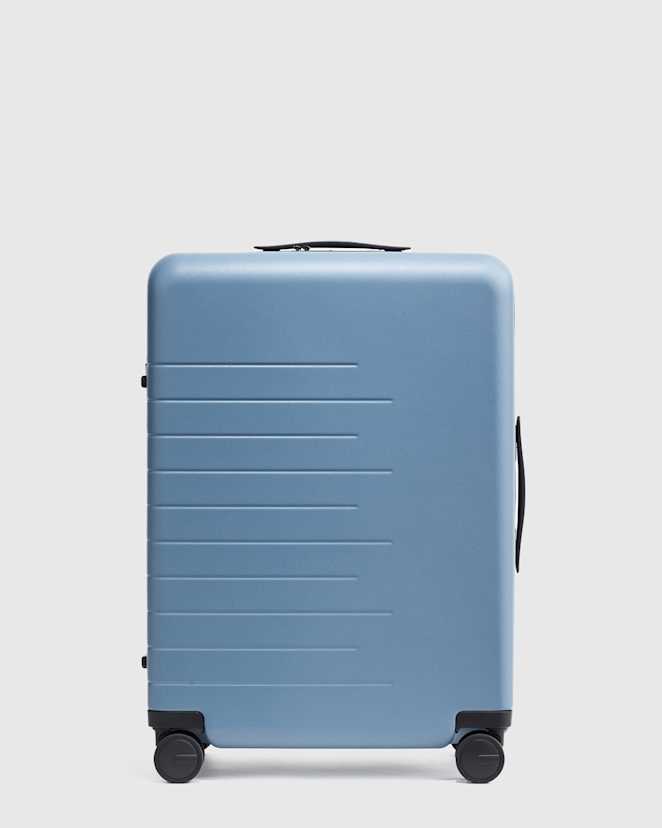 Blue Valise de soute de taille moyenne