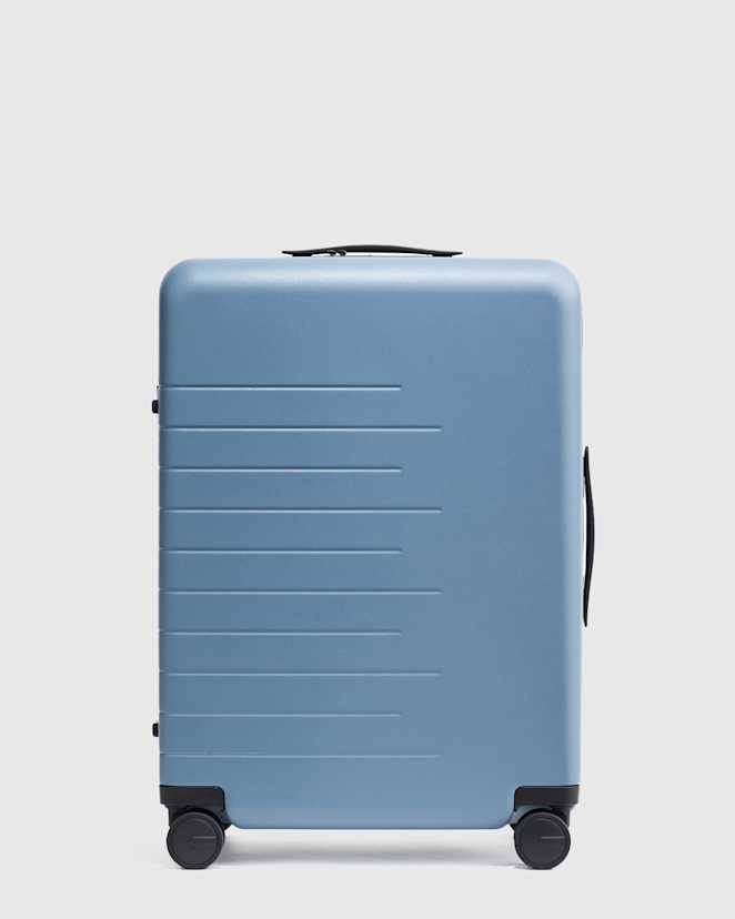 Blue Medium Check-In Suitcase