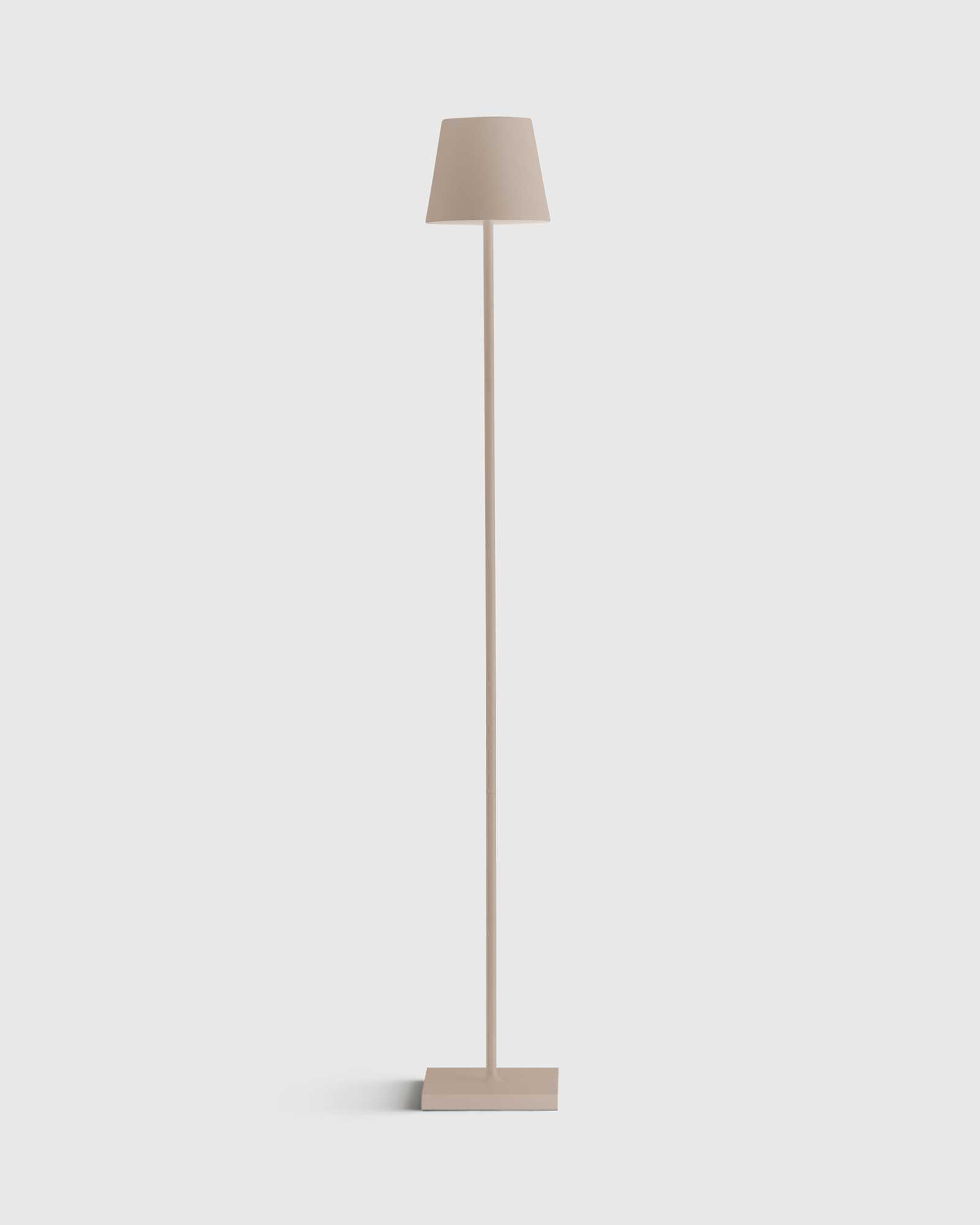 sand Poldina Pro Rechargeable Floor Lamp by Zafferano