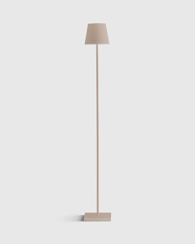 Sand Poldina Pro Rechargeable Floor Lamp by Zafferano