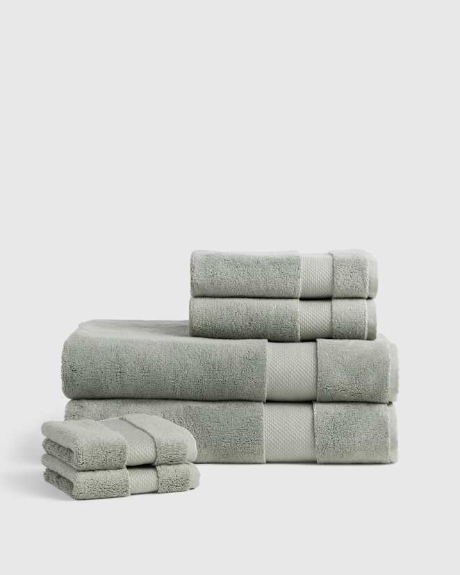 Eucalyptus Turkish Ultra Plush Bath Sheet Bundle