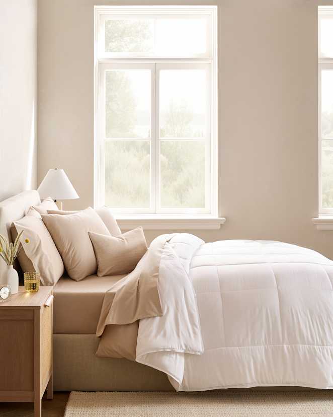 White Bamboo Comforter