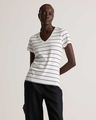 Cotton Modal V-Neck Tee