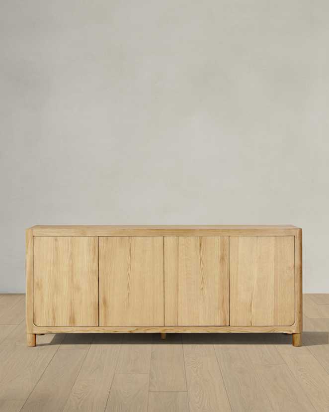 Natural Rustic Oak Sideboard