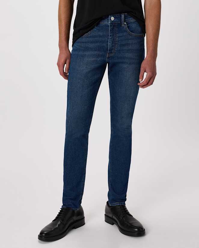 Dusk Blue Warren Stretch Skinny Jeans