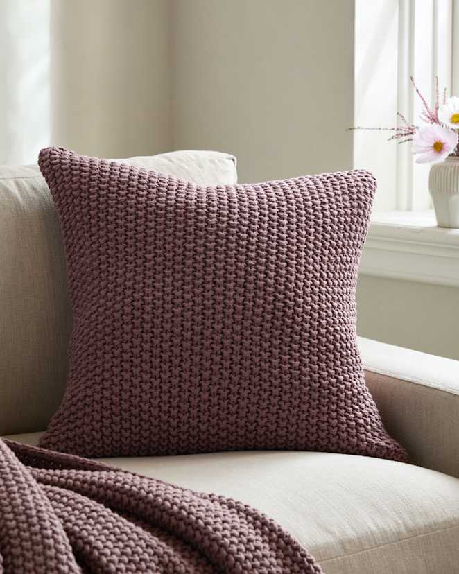 Fig Cotton Fisherman Pillow Cover