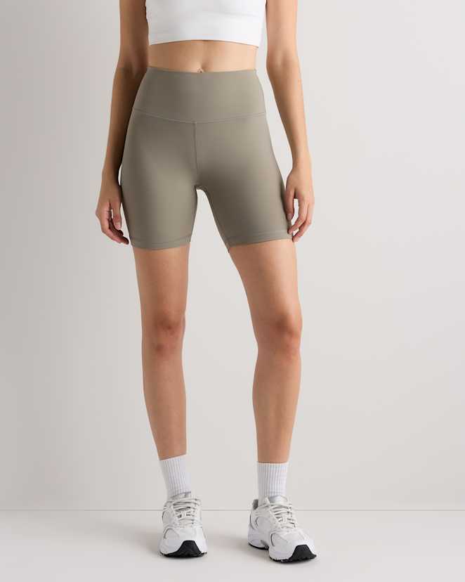 Desert Tan Power-Up High-Rise Training Shorts