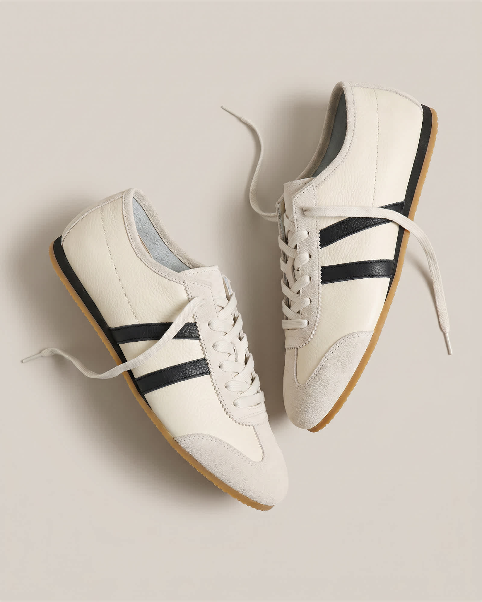 Birch Italian Leather & Suede Low Profile Sneaker