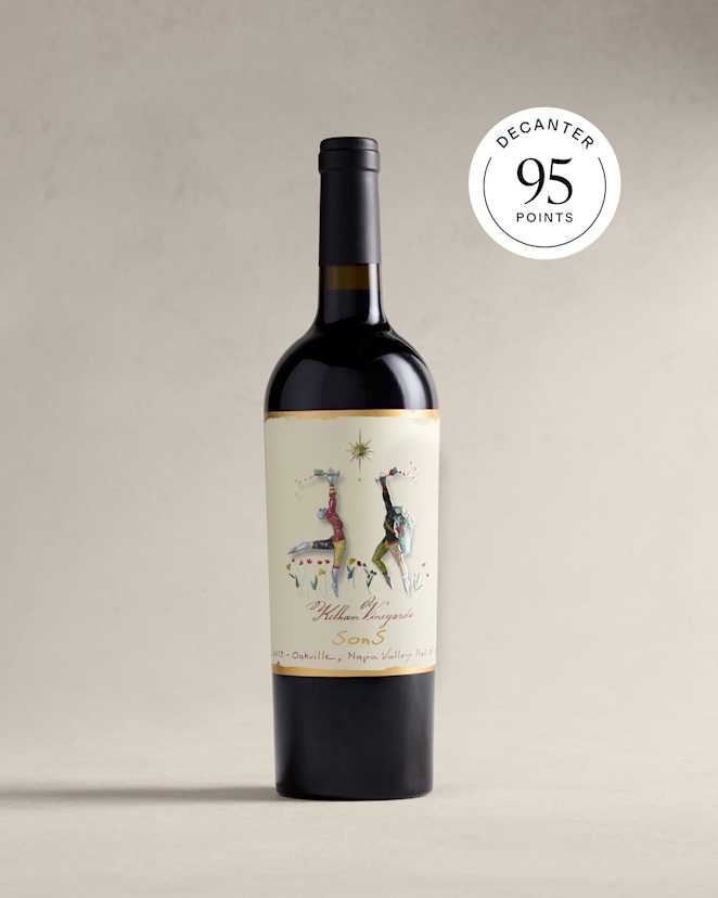 No Color Kelham Vineyards Oakville Napa Sons Red Wine Blend 2019