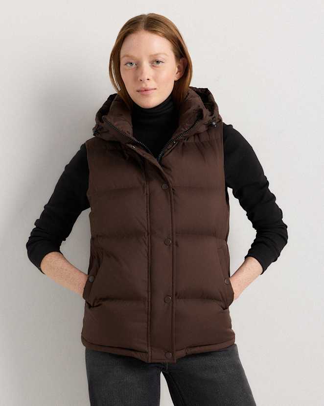 Hot Fudge Responsible Down Puffer Vest