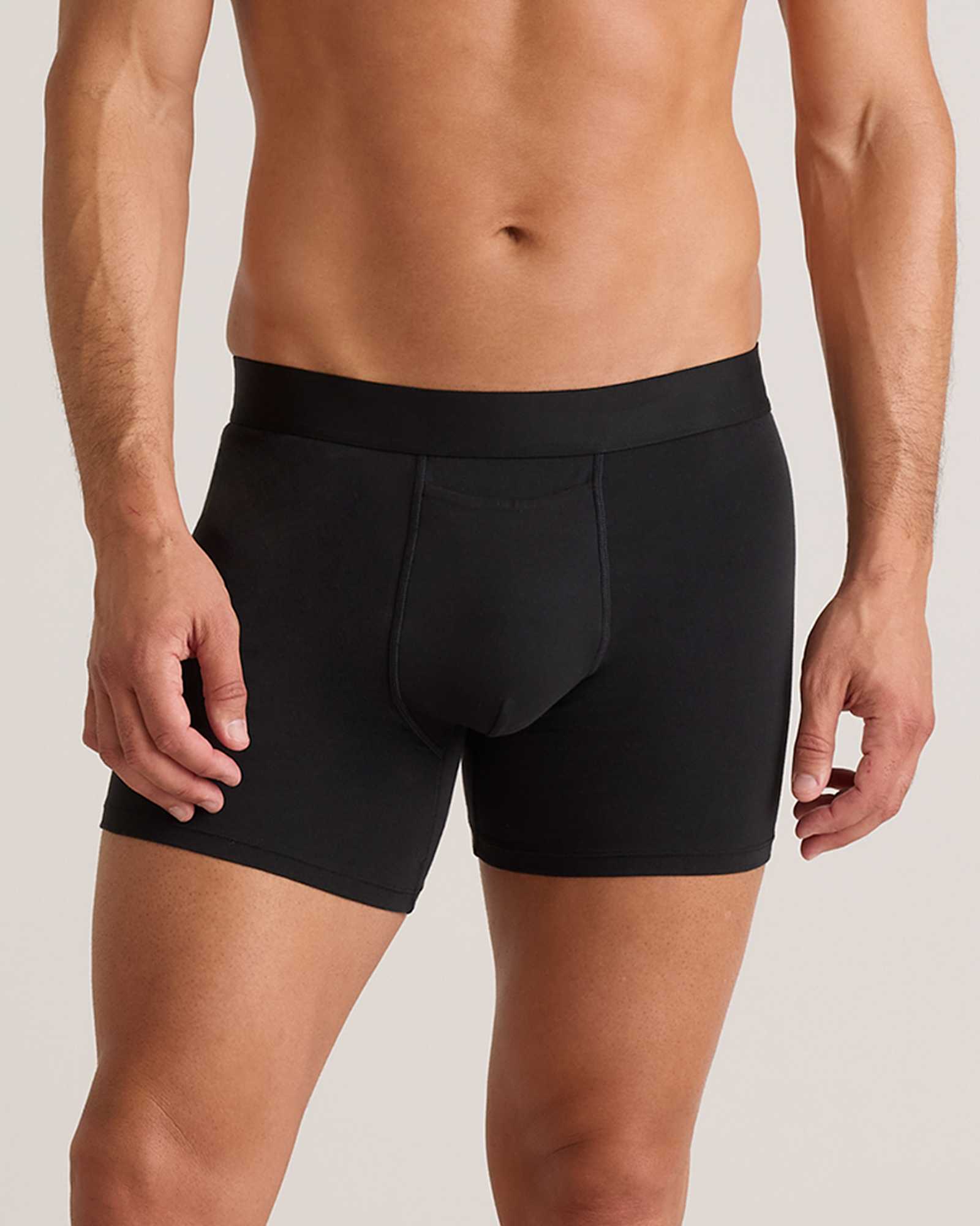 black Organic Cotton 4'' Trunk (3-pack)
