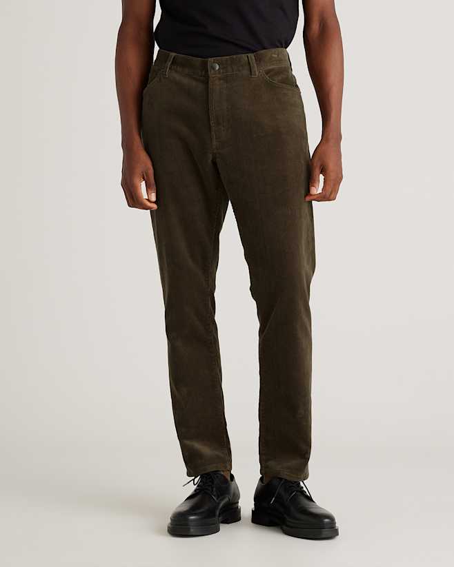 Seaweed Organic Stretch Corduroy 5-Pocket Pants