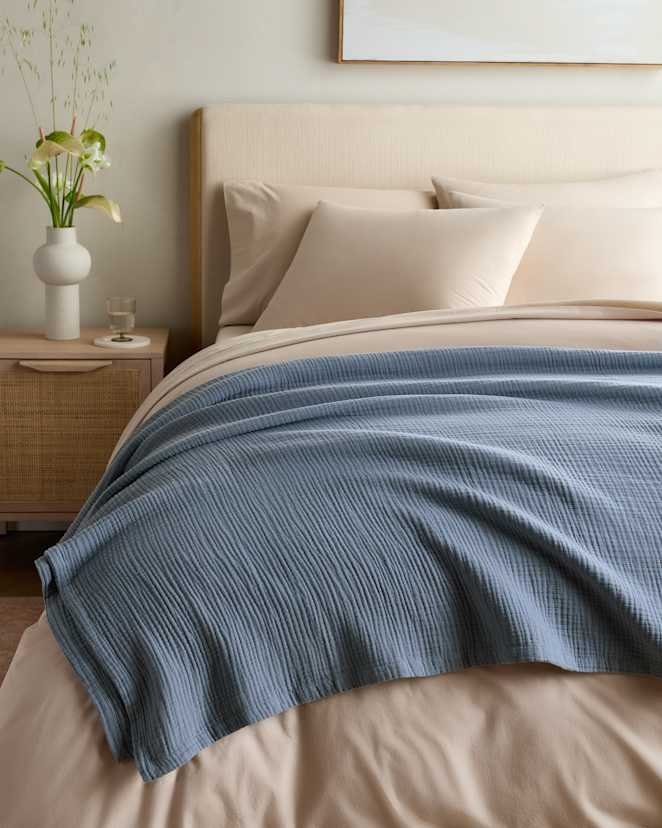 Mineral Organic Airy Gauze Blanket