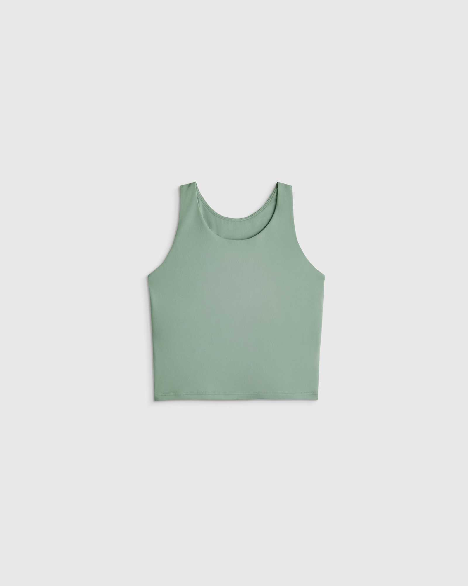 sea-spray-green Girls Ultra-Form Fitted Tank