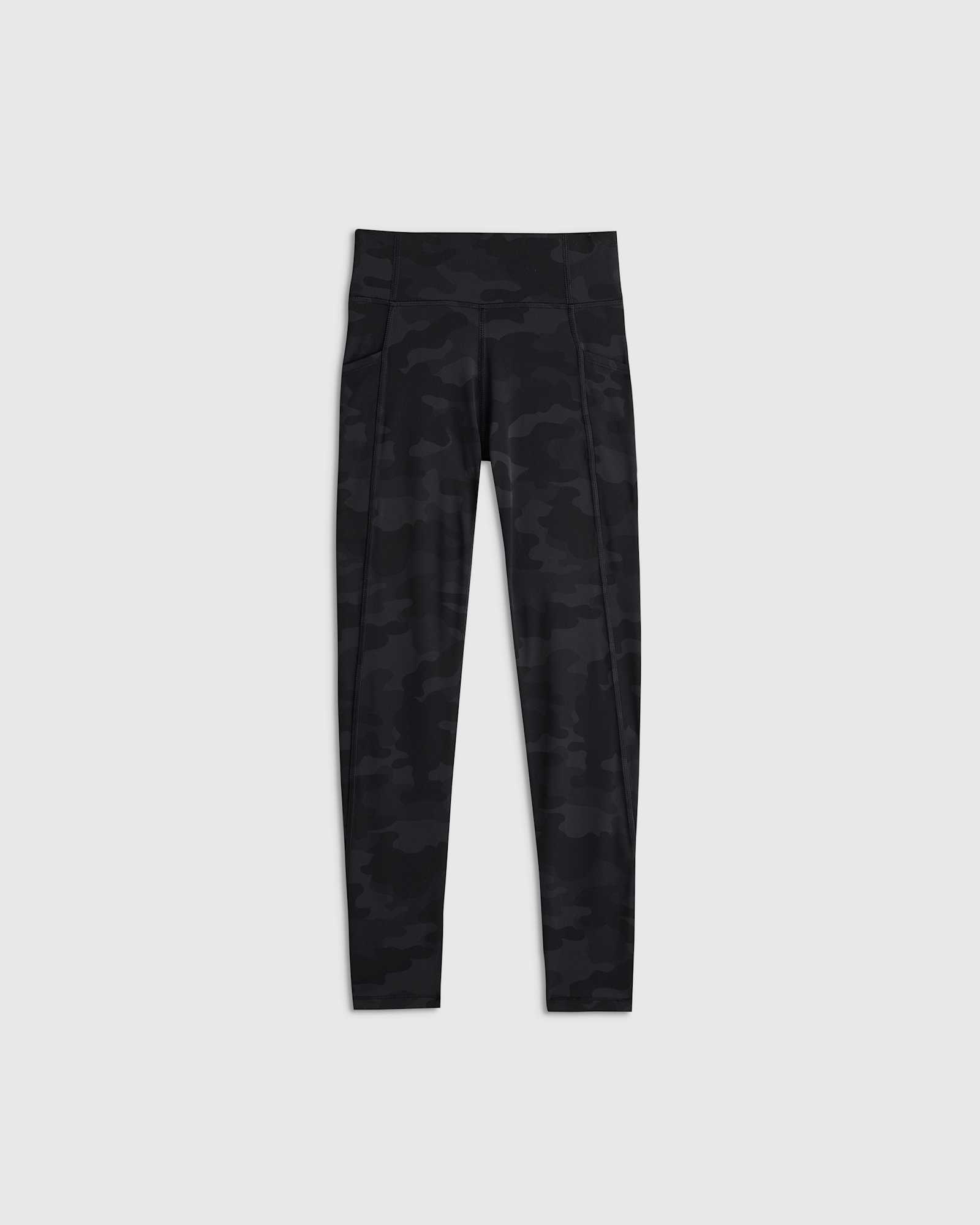 Black Camo Girls Ultra-Form Pocket Leggings