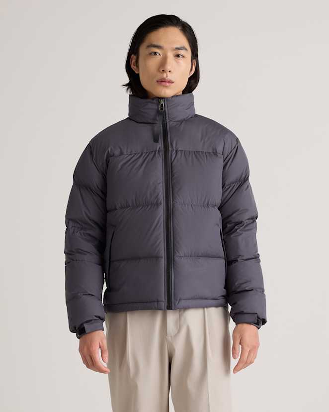 Carbon Grey Responsible Down Puffer Jacket