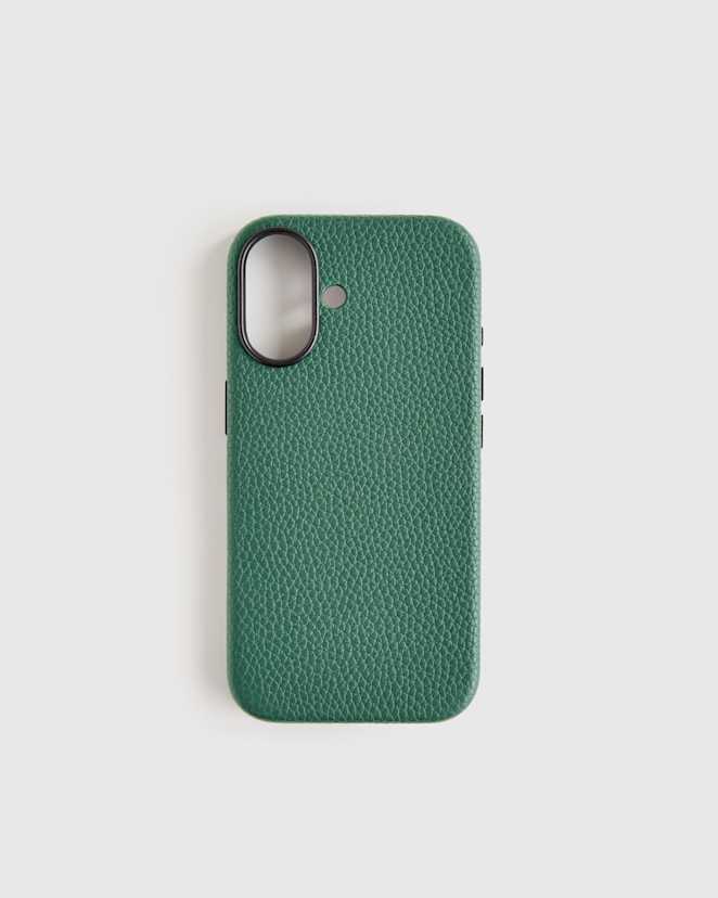 Emerald Leather iPhone MagSafe Case