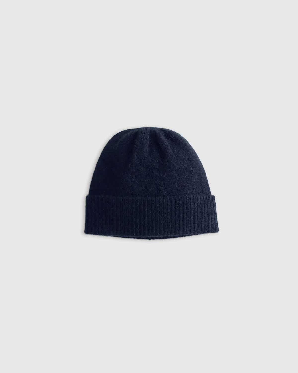 true-navy Washable Cashmere Beanie