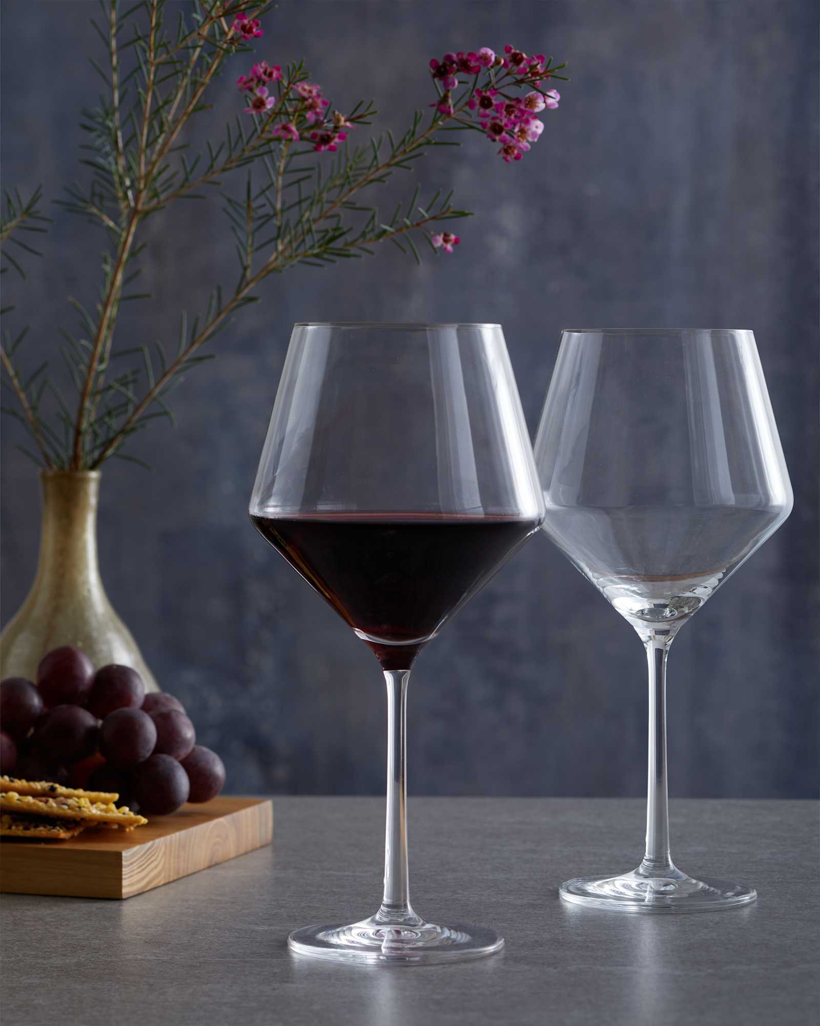 Glassware PureBurgandy 3567