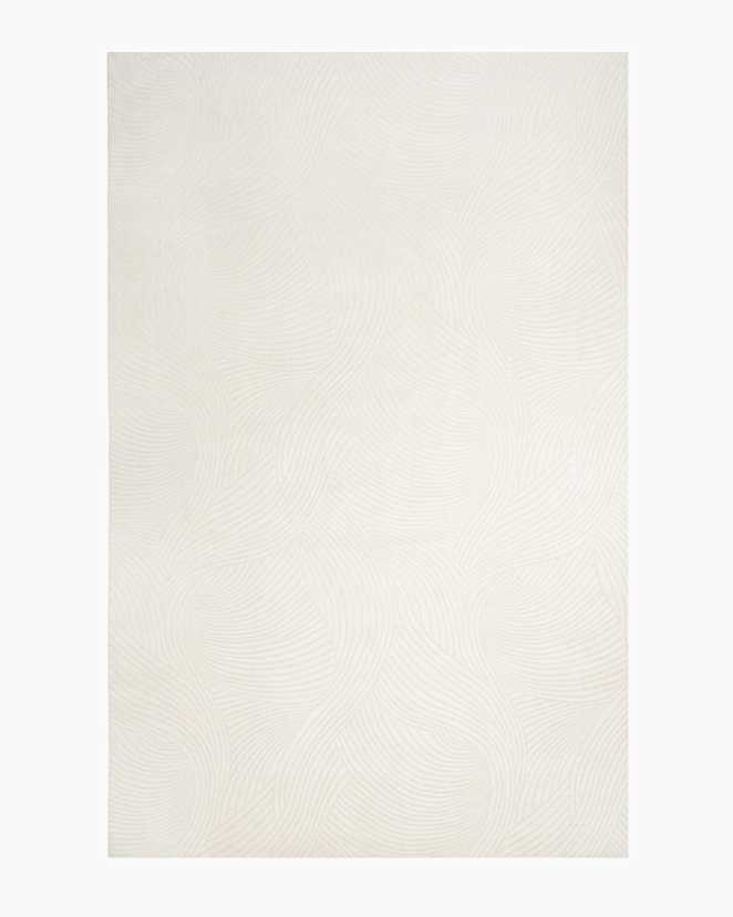 Ivory Windsor Hand-Loomed Wool Rug