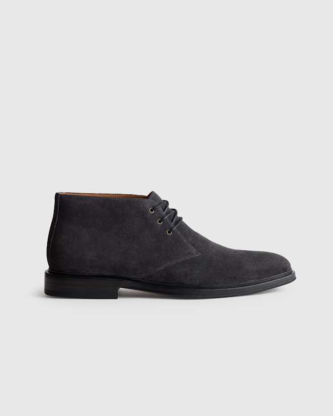 Charcoal Heritage Suede Chukka Boot