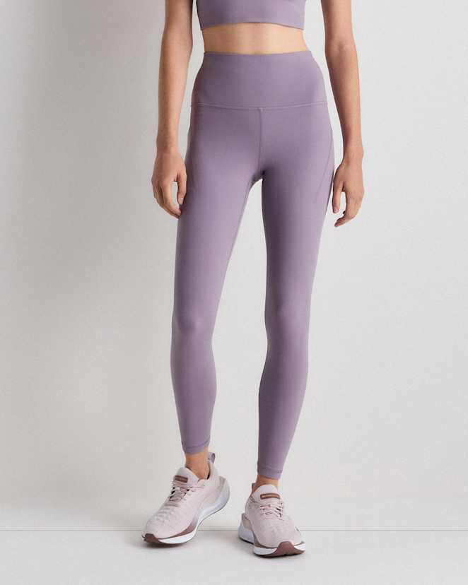 Moonlit Grey Power-Up High-Rise Training Pocket Legging