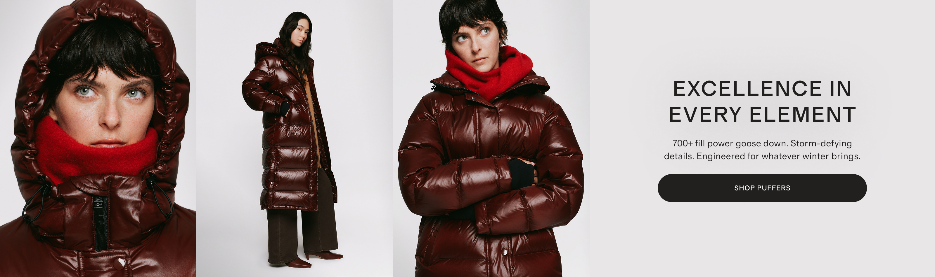 Homepage Hero - Puffer Jackets & Down Coats (desktop)
