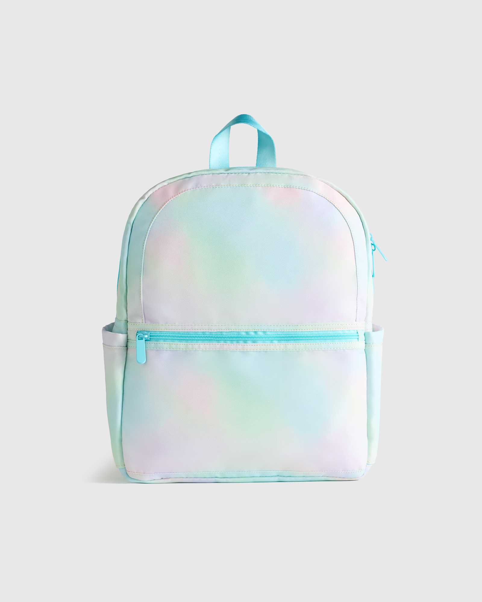 Rainbow Clouds Recycled Double Pocket Backpack