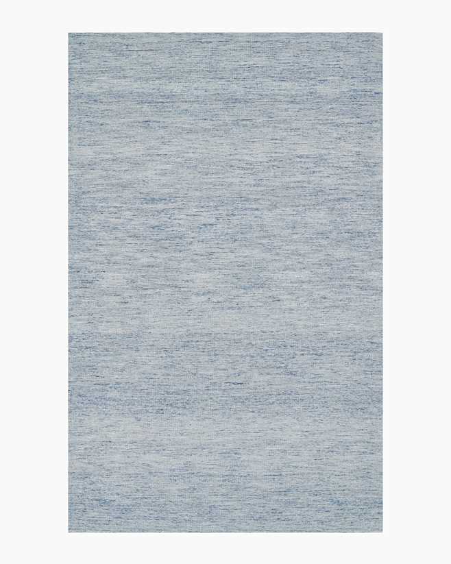 Light Blue Merritt Hand-Tufted Wool Rug