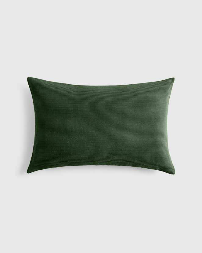Pine Corduroy Cotton Velvet Pillow Cover