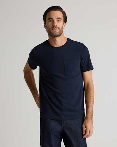 100% Organic Cotton Slub Pocket Tee