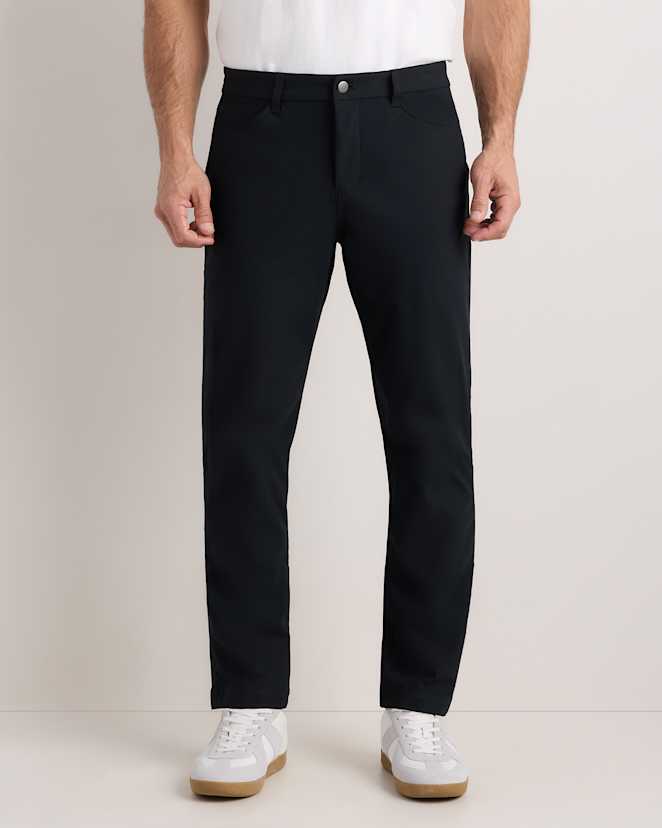 True Black Everyday 5-Pocket Tech Pants