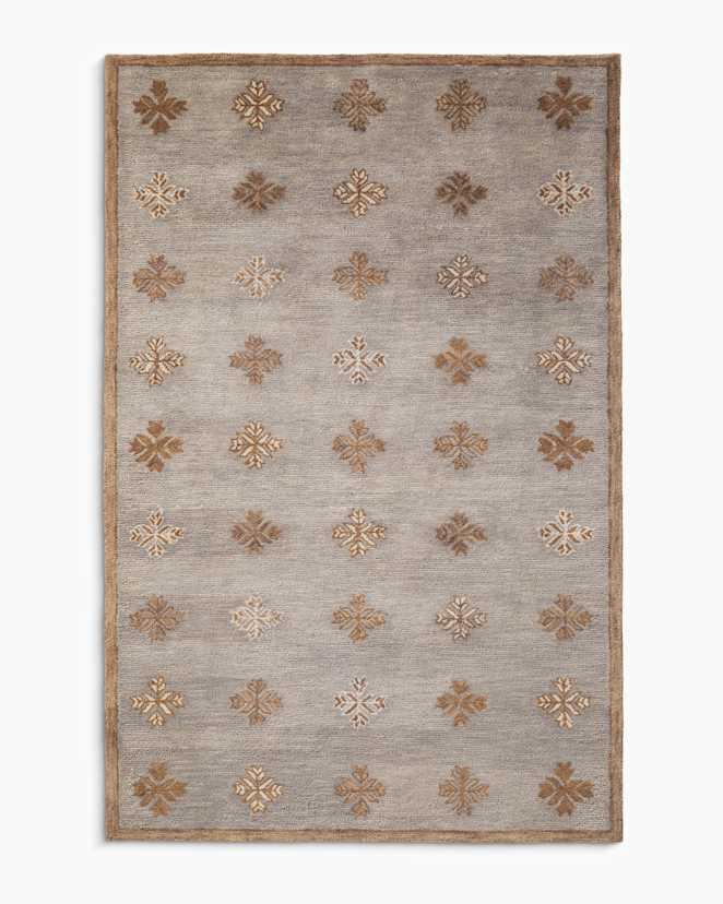 Grey Hazel Wool Rug