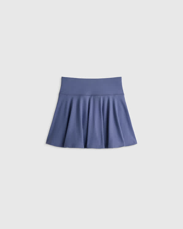 Storm Blue Girls Ultra-Form Skort