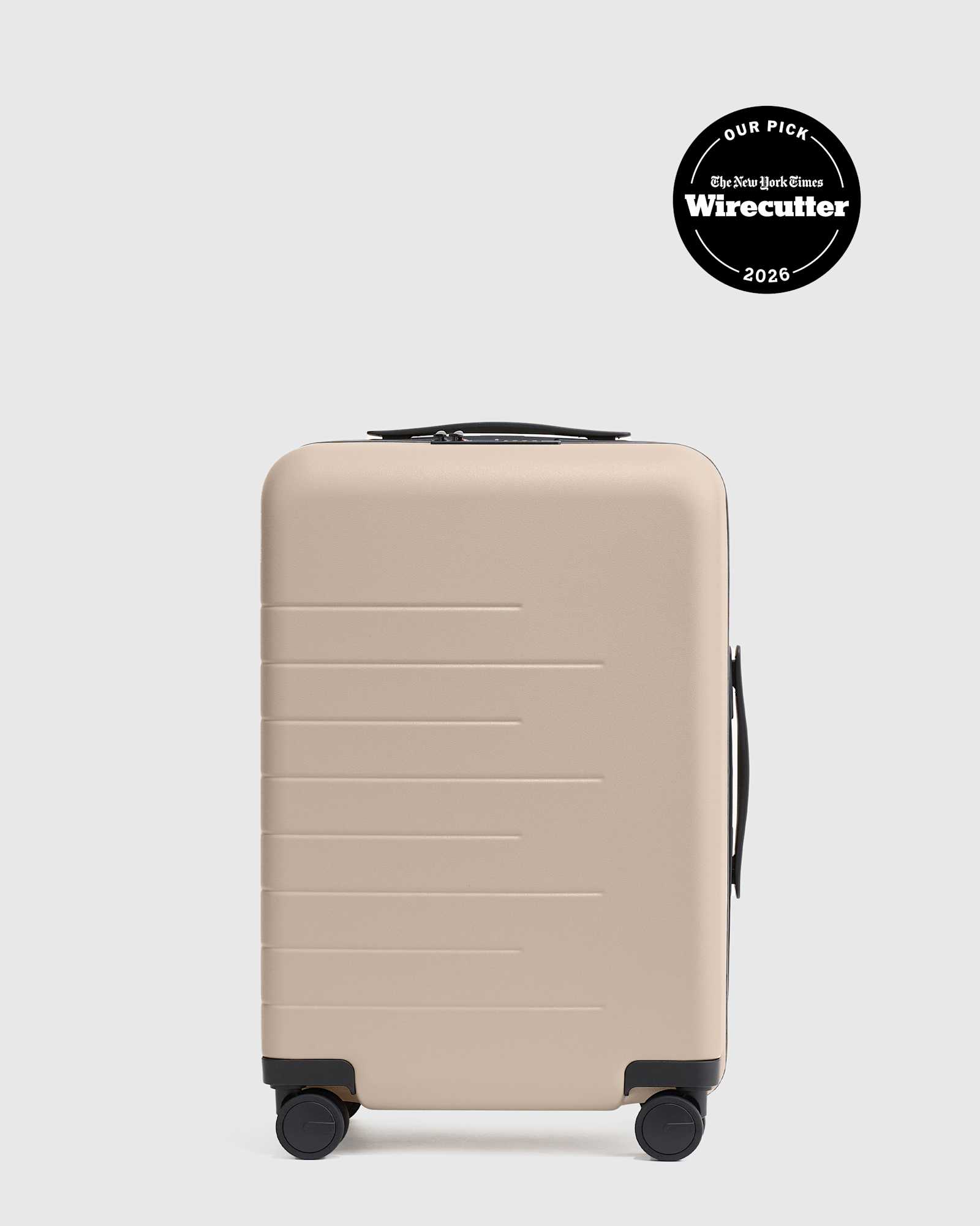 tan Carry-On Suitcase