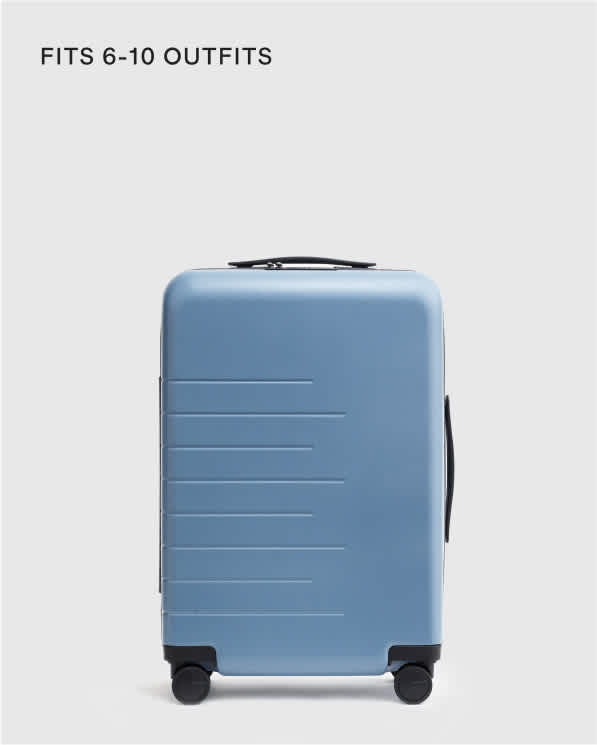 Blue Carry-On Suitcase