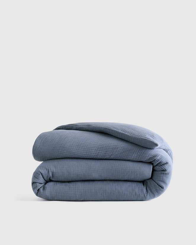 Mineral Organic Airy Gauze Duvet Cover