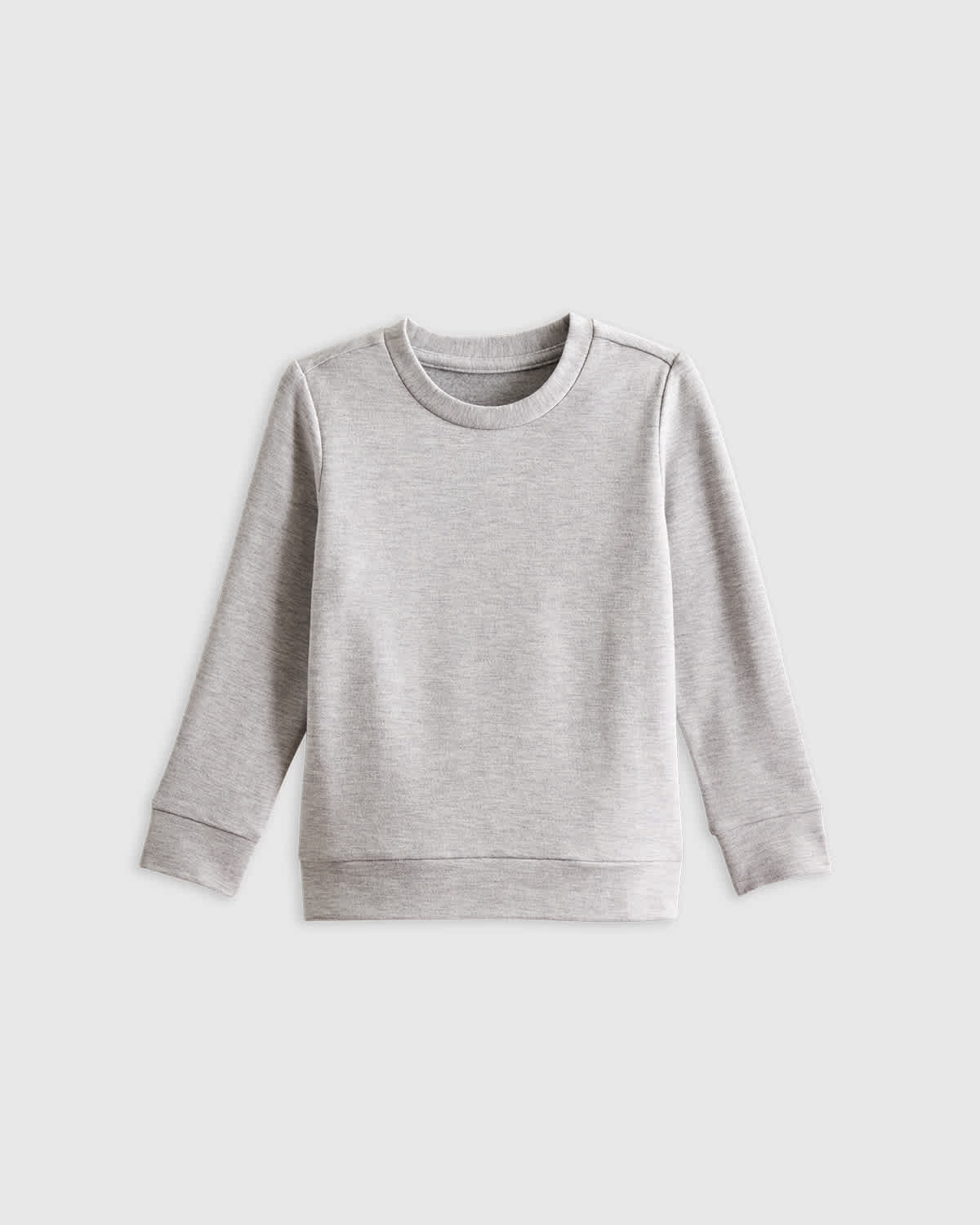 heather-grey SuperSoft Fleece Sweatshirt