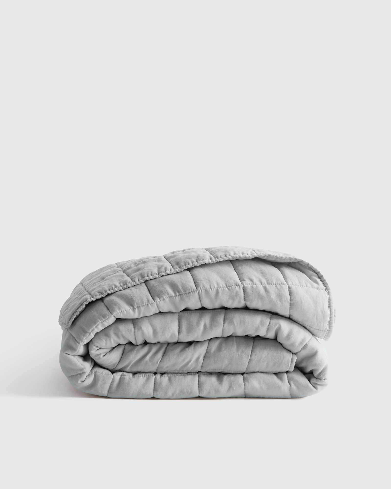 mist European Linen Box Quilt