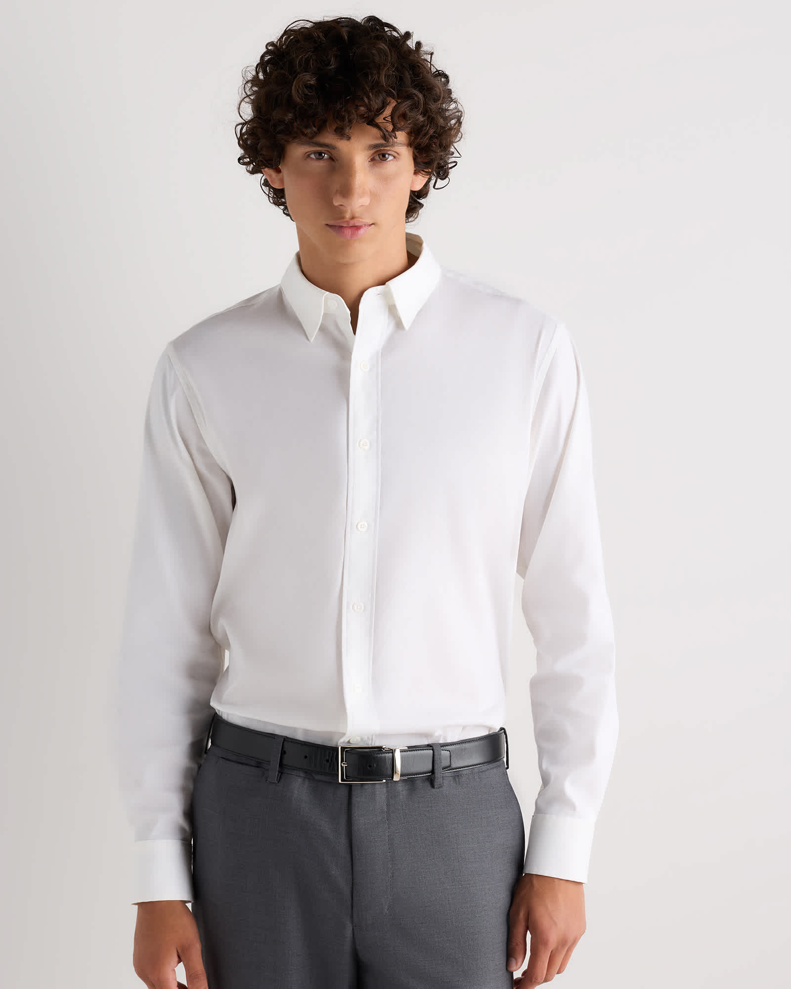 White Chemise en coton Supima et Tencel