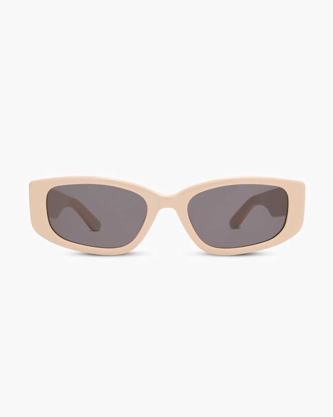 Cream with Grey lens Granada Polarized Acetate Sunglasses