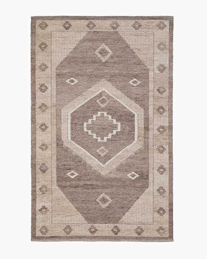 Brown Sonora Handwoven Wool Rug