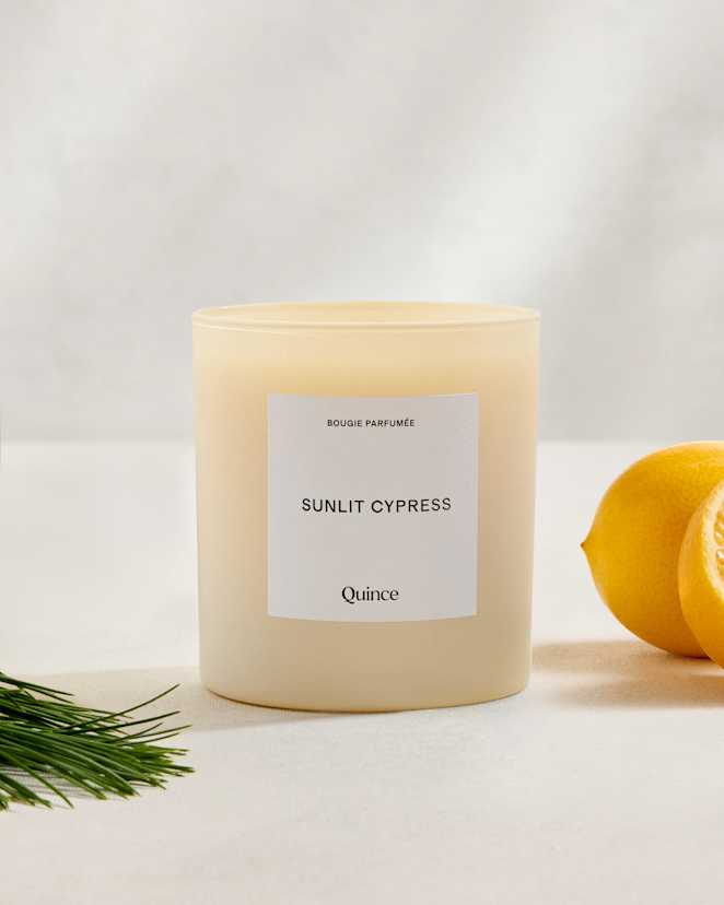 No Color Sunlit Cypress Candle