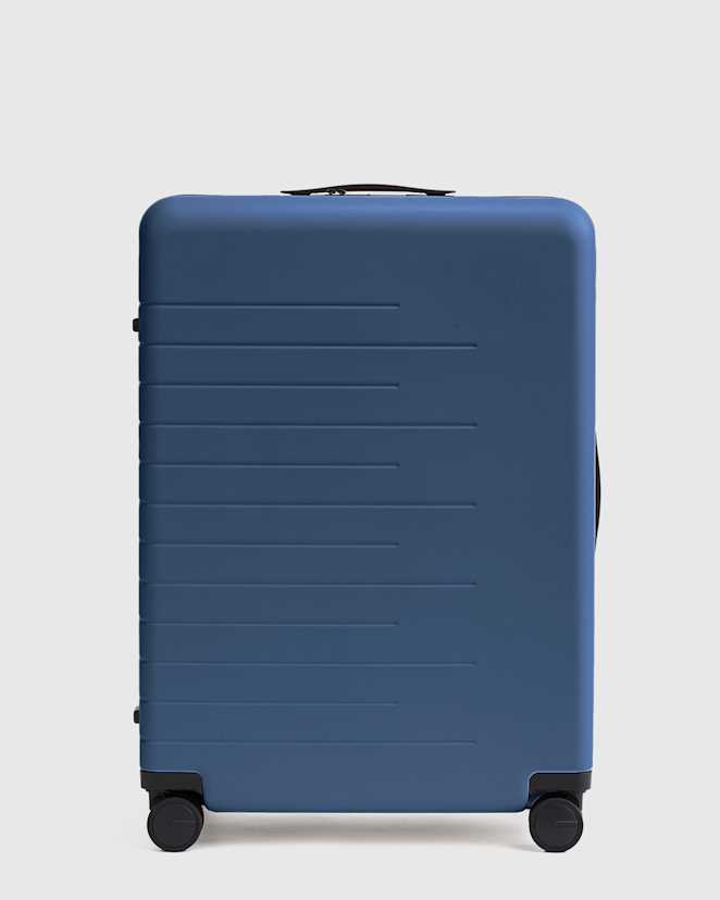 Navy Large Check-In Suitcase